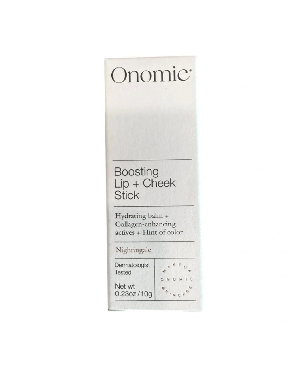 Onomie Boosting Lip + Cheek Stick in Nightingale